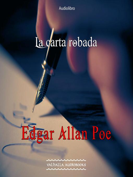 Title details for La carta robada by Edgar Allan Poe - Available
